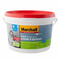 Краска Marshall для Кухни и Ванной (2,5л) база BС (только под колеровку)